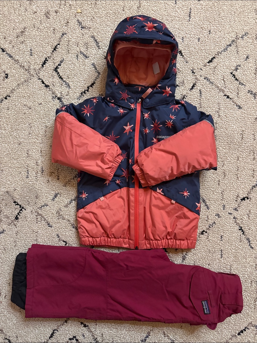 Patagonia kids jacket and pants (4T)